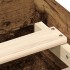 Estructura de cama sin colchón madera de ingeniería