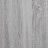 Mueble de baño madera de ingeniería gris Sonoma 80x33x60