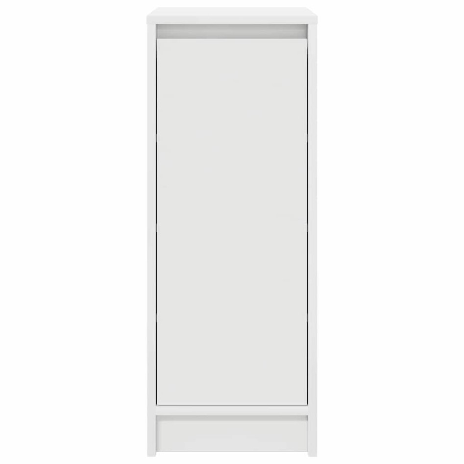 Zapatero blanco 29,5x34x76 cm madera de