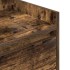 Mesilla de noche con 2 cajones roble ahumado 38x34x80