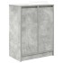 Zapatero gris hormigón 57x34x76 cm madera