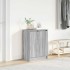 Zapatero gris Sonoma 57x34x76 cm madera de