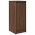 Zapatero de madera de roble marrón 29,5x34x76