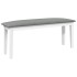 Banco 110 cm madera maciza caucho