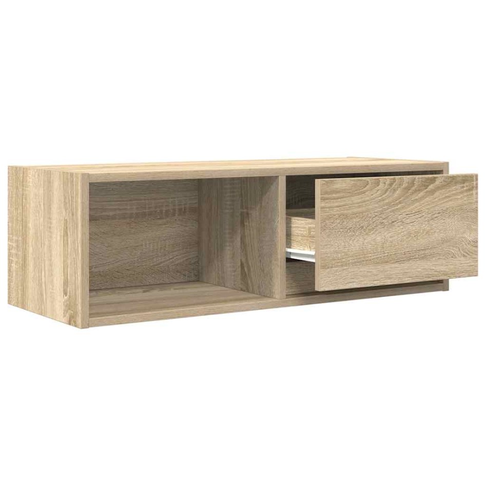 Muebles de TV 2 uds Roble Sonoma 80x31x25,5cm Madera