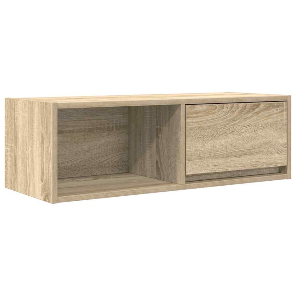 Muebles de TV 2 uds Roble Sonoma 80x31x25,5cm Madera