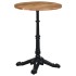 Pata de mesa de bistró negra 52x52x72 cm de hierro