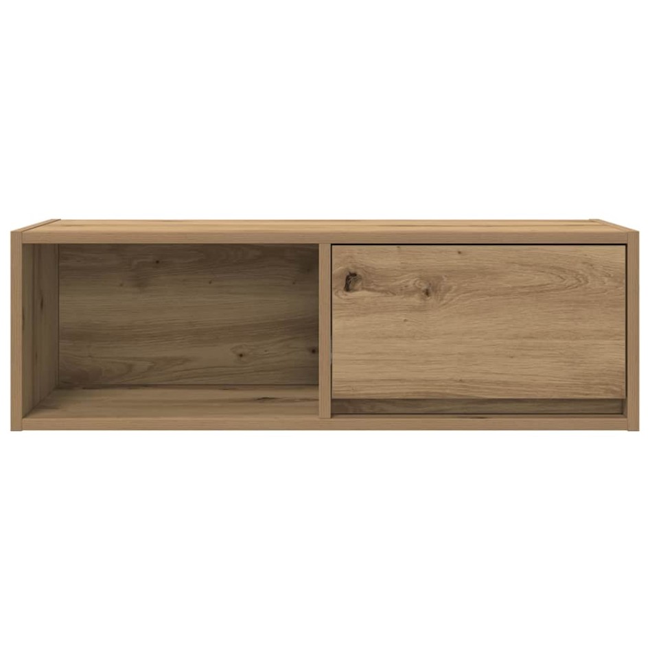 Muebles para TV 2 uds madera roble artisan 80x31x25,5