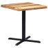 Pata de mesa de bistró negra 76x76x72 cm de hierro