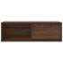Muebles de TV 2uds Roble marrón 80x31x25,5 cm Madera
