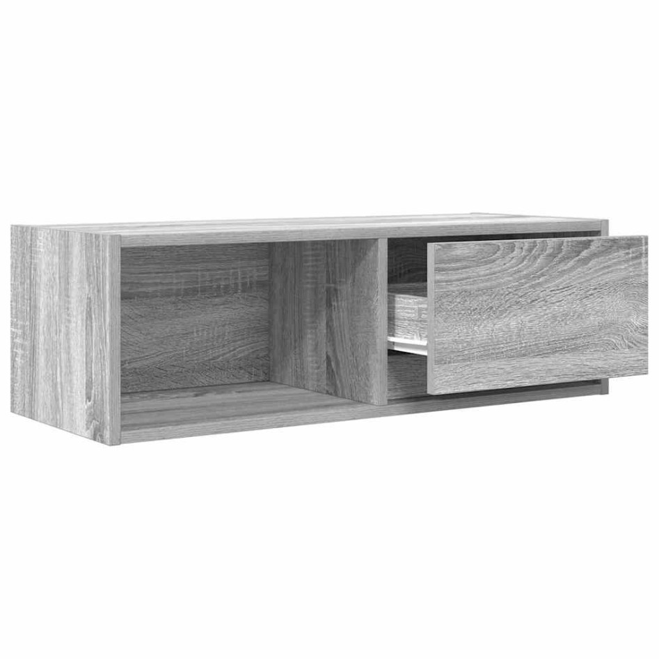 Muebles de TV 2 uds madera ingeniería gris Sonoma 80x31x25,5