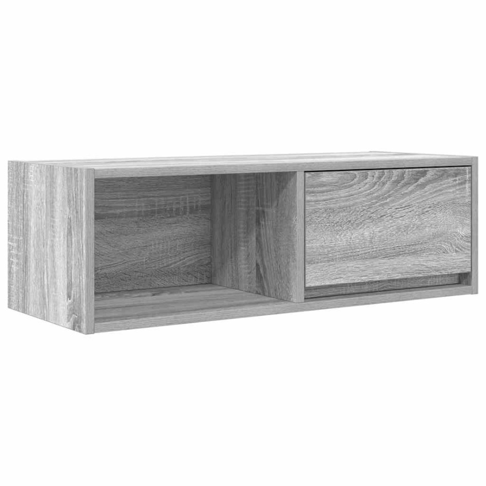 Muebles de TV 2 uds madera ingeniería gris Sonoma 80x31x25,5