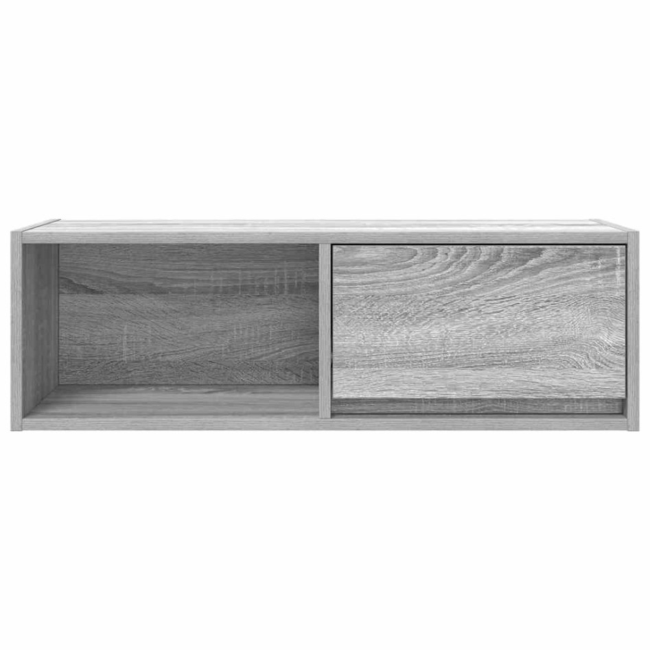 Muebles de TV 2 uds madera ingeniería gris Sonoma 80x31x25,5