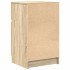 Mesilla de noche roble Sonoma 39x35x65 cm Madera de