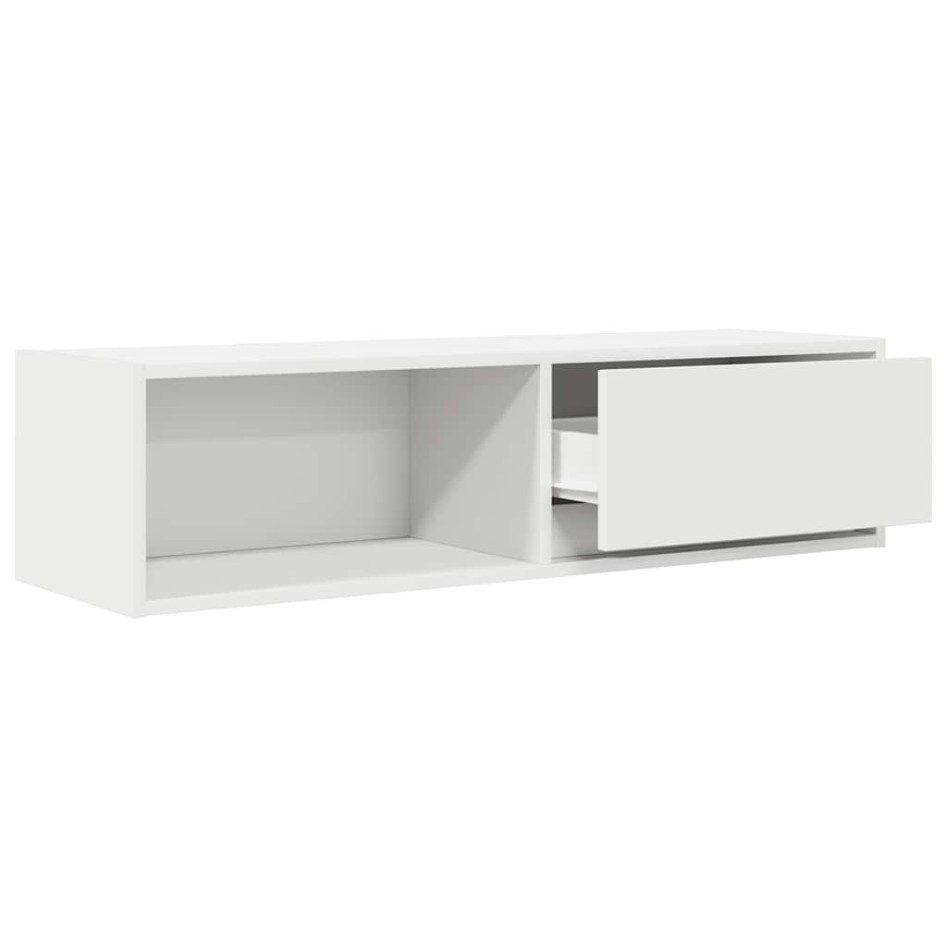 Muebles de TV 2 uds Blanco 100x31x25,5 cm Madera de