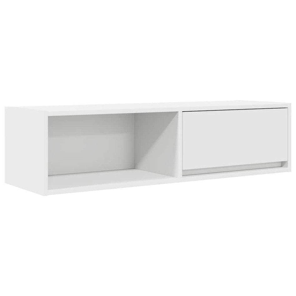 Muebles de TV 2 uds Blanco 100x31x25,5 cm Madera de