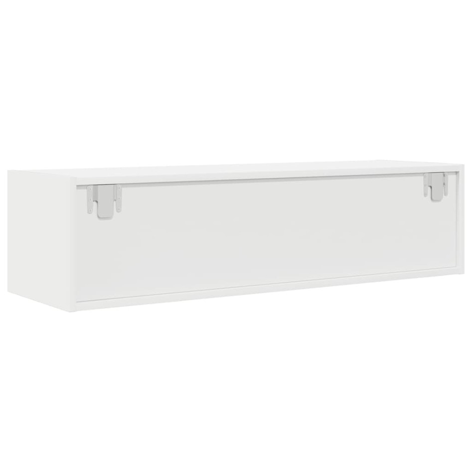 Muebles de TV 2 uds Blanco 100x31x25,5 cm Madera de