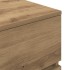 Mesita de noche madera de ingeniería roble artisian 39x35x65