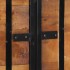 Cabecero 160 cm Madera Maciza Reciclada y