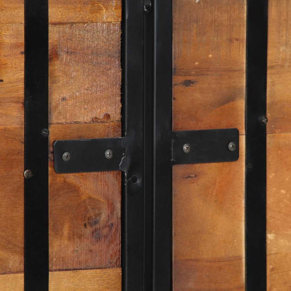 Cabecero 160 cm Madera Maciza Reciclada y