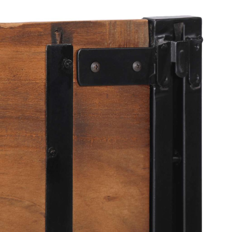 Cabecero 160 cm Madera Maciza Reciclada y