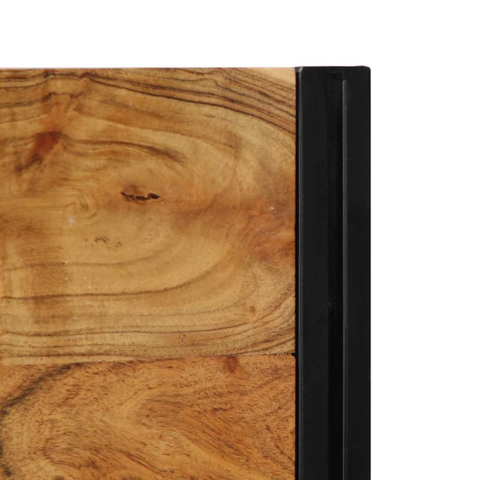 Cabecero 100 cm Madera Maciza Acacia y