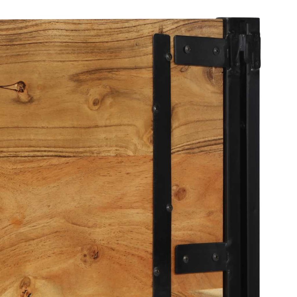 Cabecero 100 cm Madera Maciza Acacia y