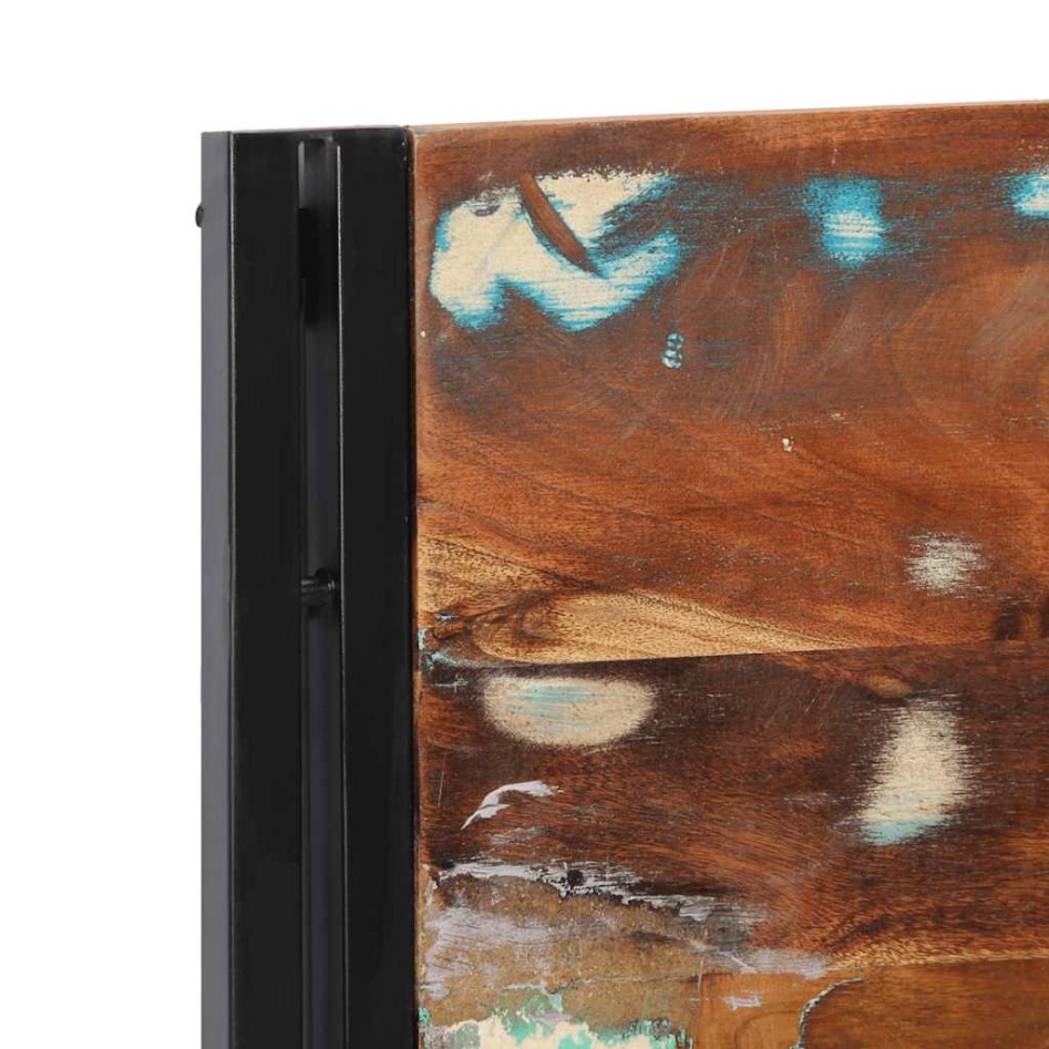 Cabecero 120 cm Madera Maciza Reciclada y