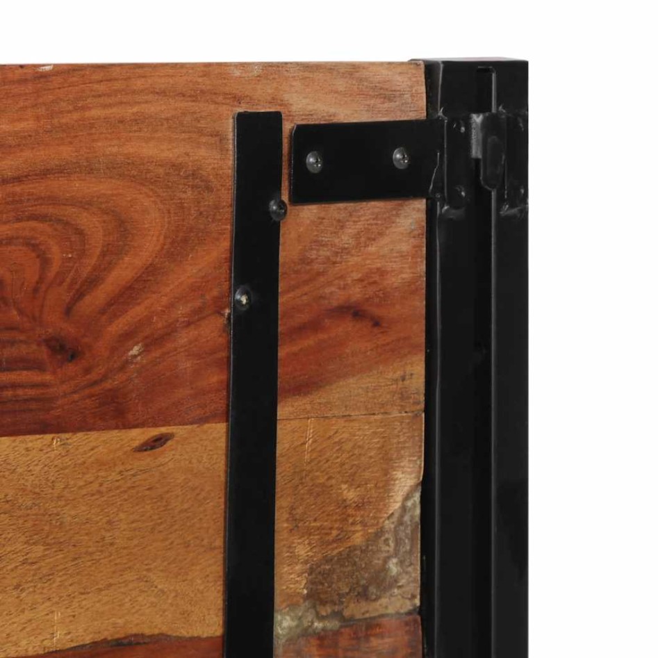 Cabecero 120 cm Madera Maciza Reciclada y