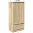 Armario con cajón Roble Sonoma 55,5x34x119,5
