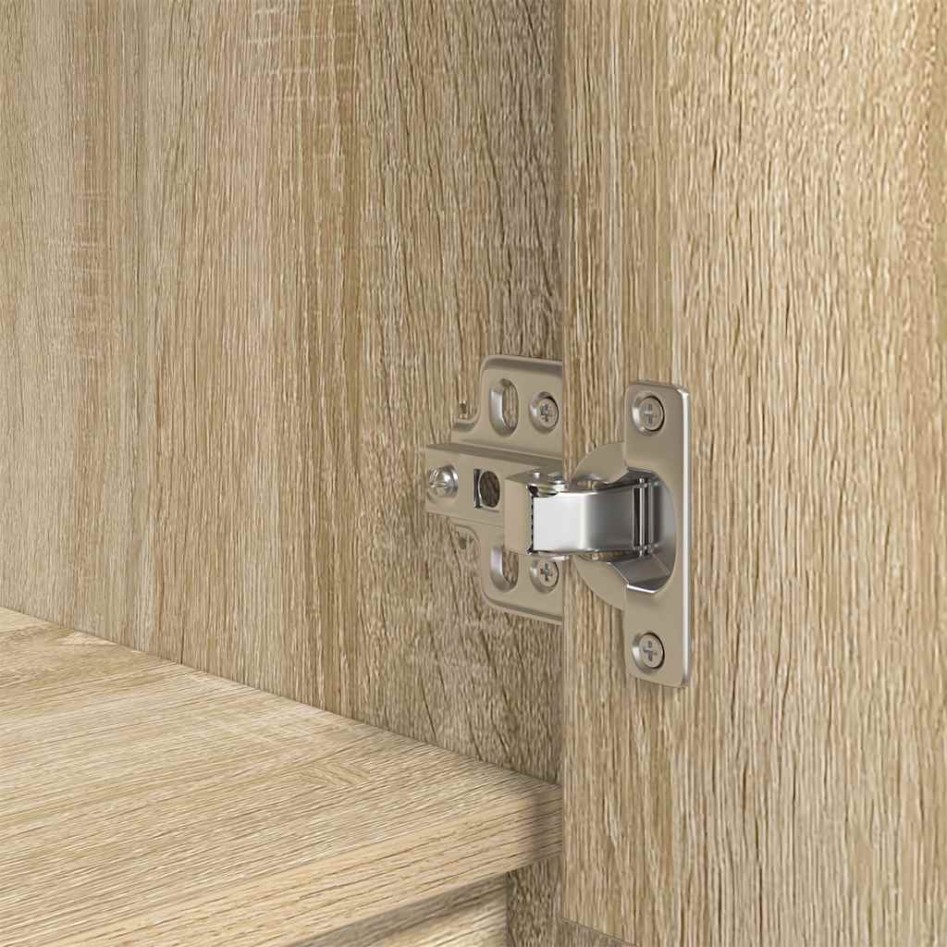 Armario con cajón Roble Sonoma 55,5x34x119,5