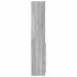 Aparador gris Sonoma 37,5x35x180 cm Madera de