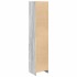 Aparador gris Sonoma 37,5x35x180 cm Madera de