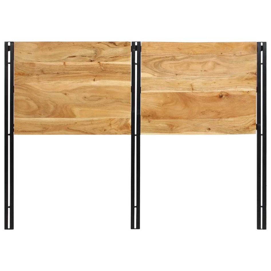 Cabecero 140 cm Madera Maciza Acacia y