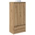 Armario con cajón roble Artisan 55,5x34x119,5