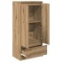 Armario con cajón roble Artisan 55,5x34x119,5