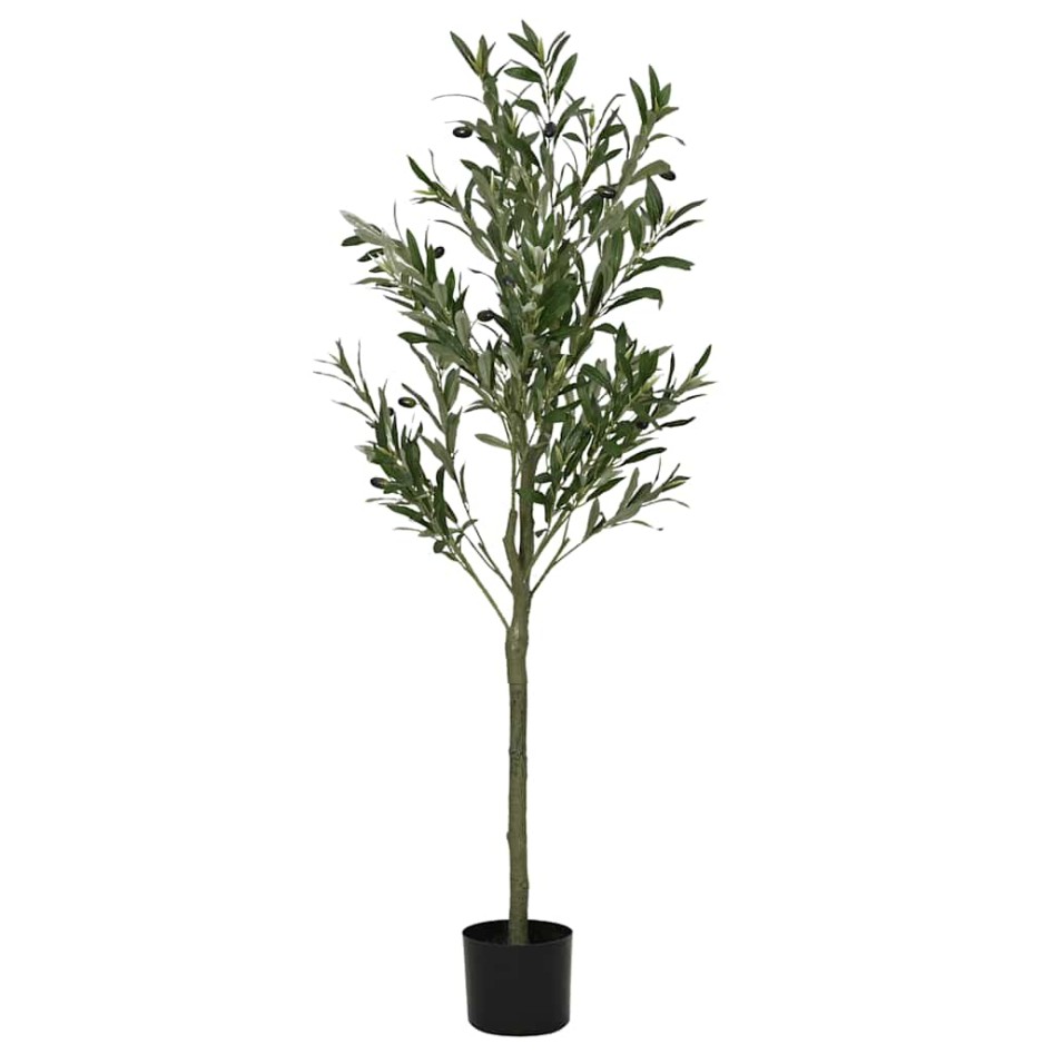 Árbol de olivo artificial con 450 hojas verde 120