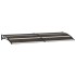 Marquesina de puerta PC negro 240x75
