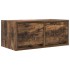 Muebles de TV 2 uds madera ingeniería color roble 60x31x25,5