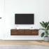 Muebles de TV 2uds Roble marrón 60x31x25,5 cm Madera