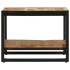 Mesa de centro madera maciza de acacia 50x50x38