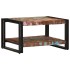 Mesa de centro multicolor 70x50x38 cm madera maciza