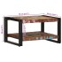 Mesa de centro multicolor 70x50x38 cm madera maciza