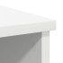 Aparador con cajón blanco 101x35x76 cm madera de
