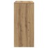 Aparador con cajón roble artesanal 80x34x76cm madera