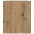 Mesitas de noche de pared 2 uds roble artisan 38x34x40