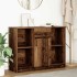 Aparador con cajón madera antigua 101x35x76cm Madera