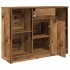 Aparador con cajón madera antigua 101x35x76cm Madera