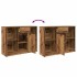 Aparador con cajón madera antigua 101x35x76cm Madera