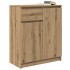 Aparador con cajón roble artesanal 71x35x84cm madera